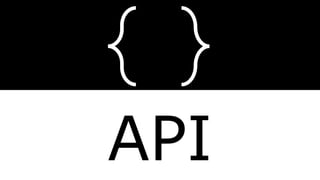 APIs enable
Re-use of whole business models
 