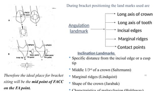 evolution of preadjusted edgewise bracket | PPTX