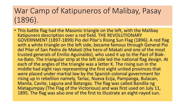 Evolution Of Philippine Flag PPT