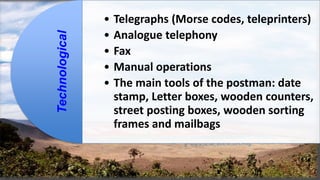Evolution of postal courier | PDF