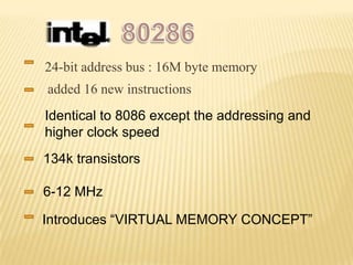 Evolution of processors | PPTX