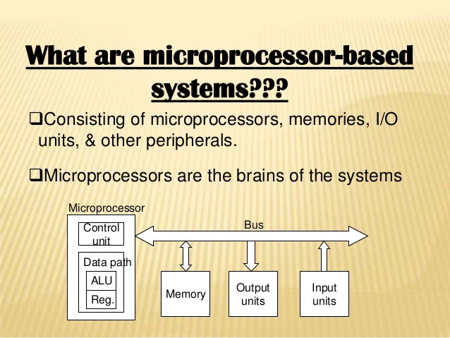 Evolution of processors