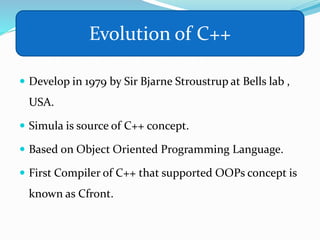 Evolution of programming languages | PPTX