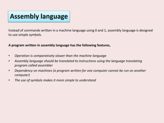 Evolution of programming languages-migara presentation.pptx
