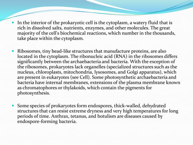 Evolution of prokaryotic and eukaryotic cells | PPTX | Biological ...