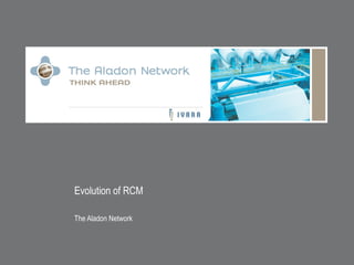 Evolution of RCM The Aladon Network 