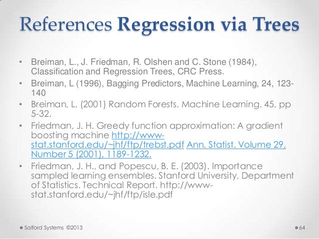 Classification And Regression Trees Breiman classification and regression trees breiman pdf download