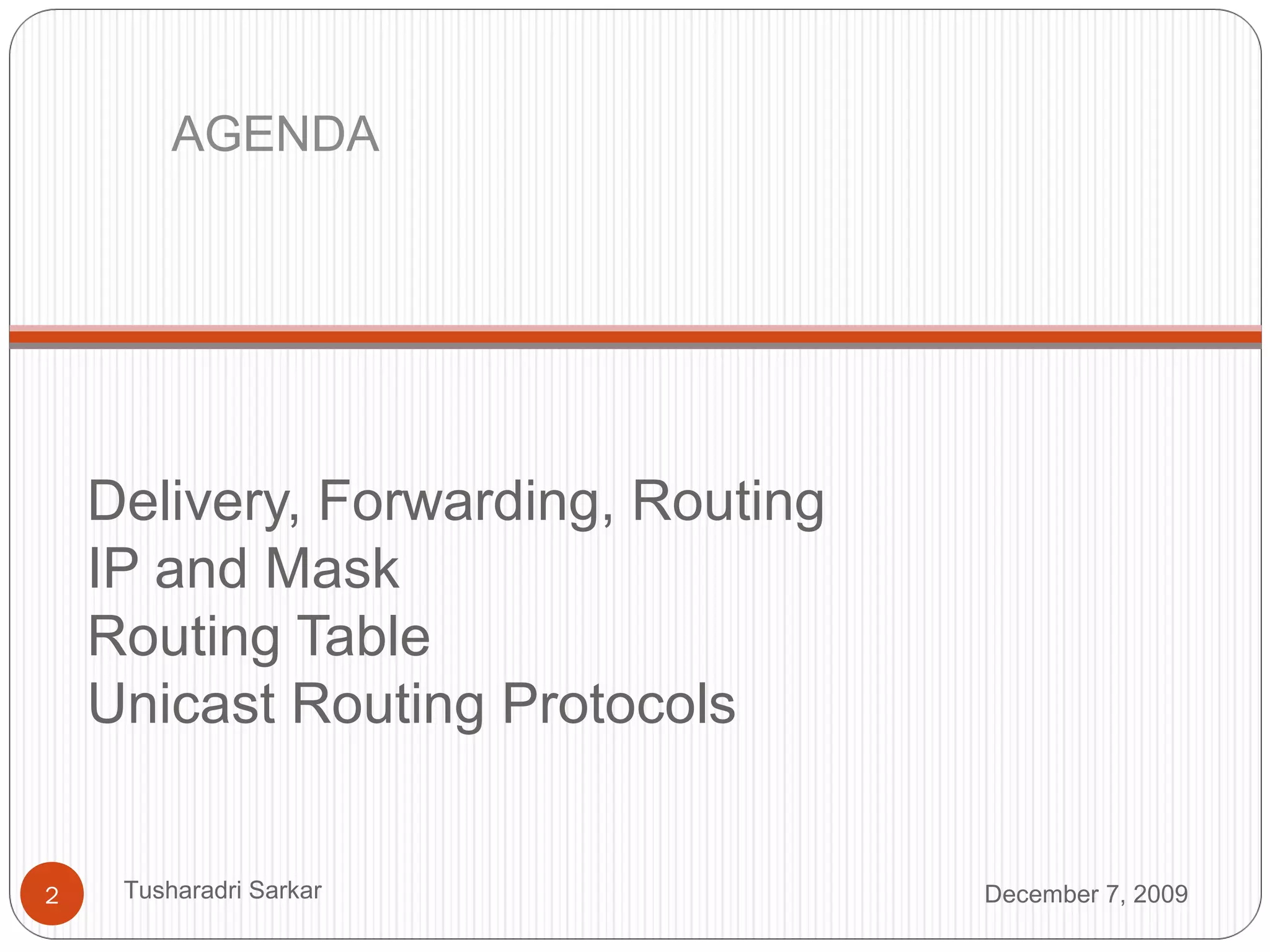 Evolution of Routing Techniques | PPT