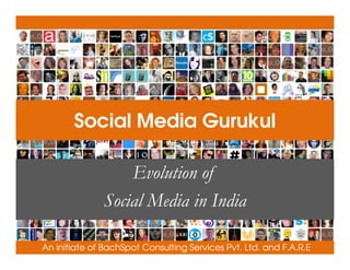 Social Media Gurukul




An initiate of BachSpot Consulting Services Pvt. Ltd. and F.A.R.E
 