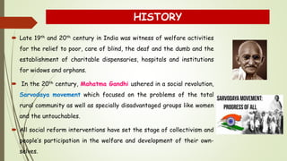 Evolution of social work education in india | PPTX