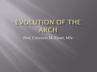 Prof. Crisencio M. Paner, MSc.
 