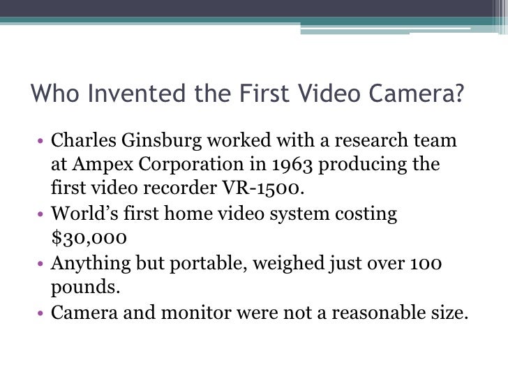 Evolution Of The Camcorder[1]