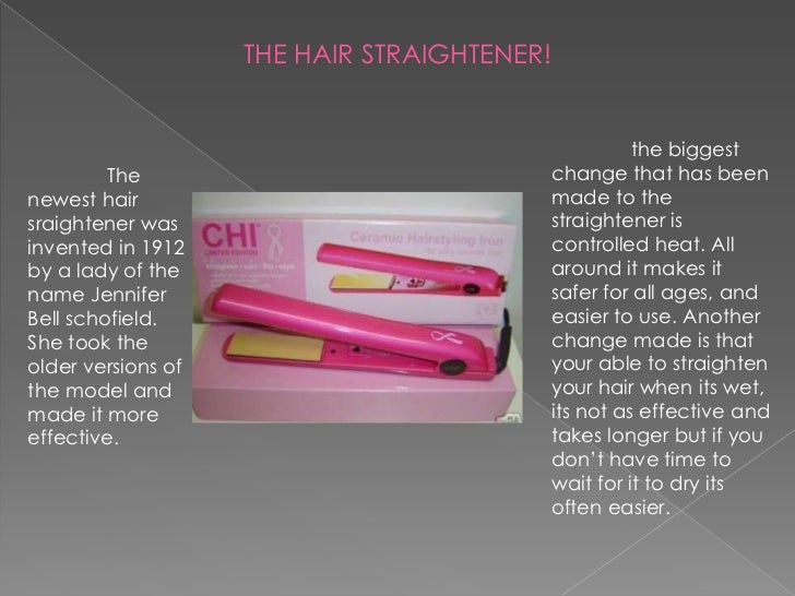 the new evolution straightener