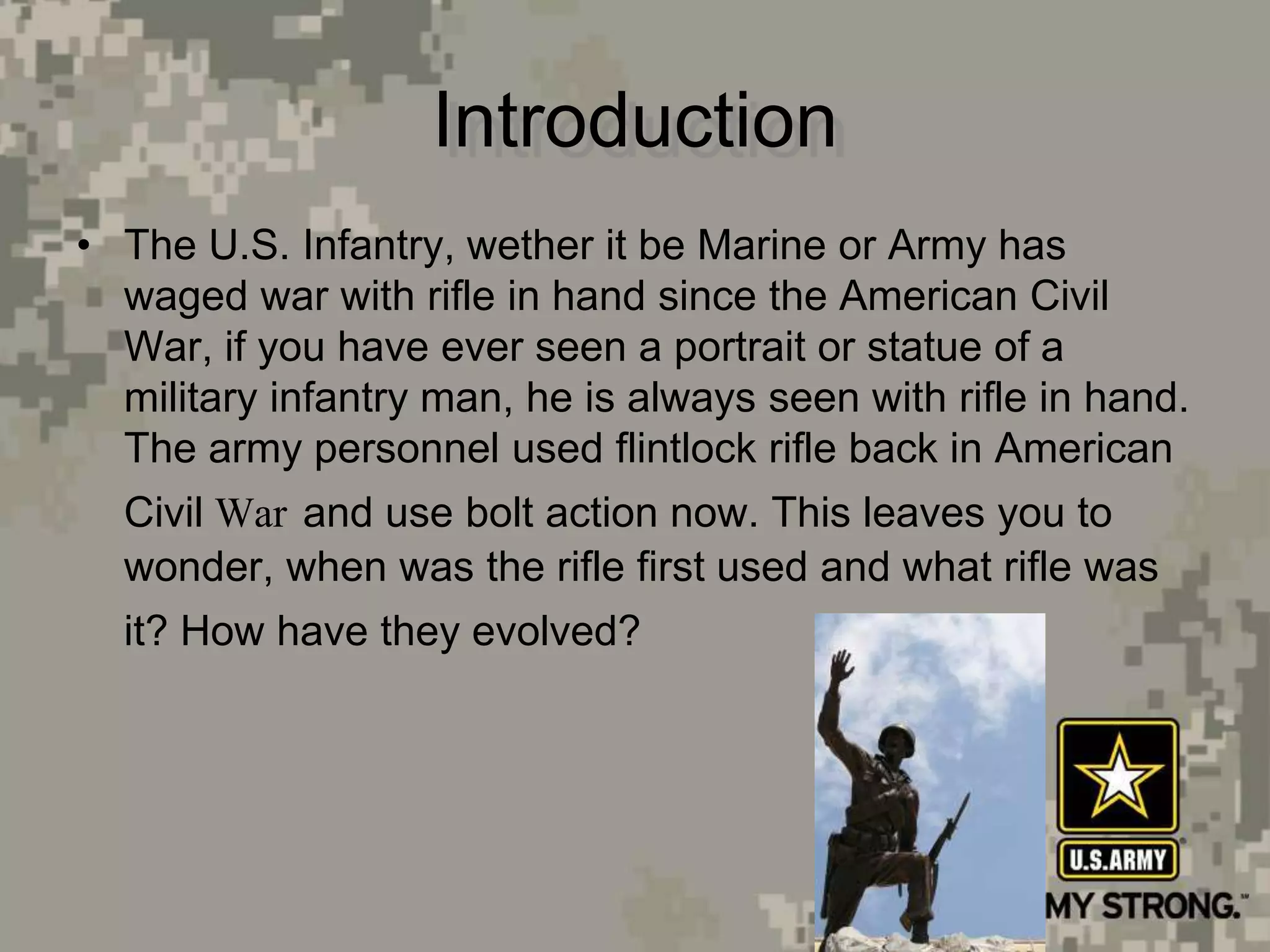 Evolution Of The Infantry Rifle(1)