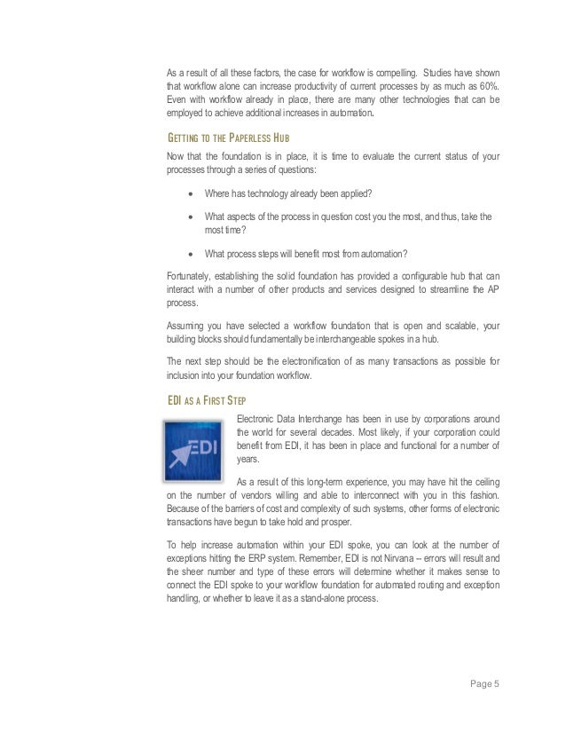 payable paperless accounts Payable Paperless of the Accounts Department Evolution