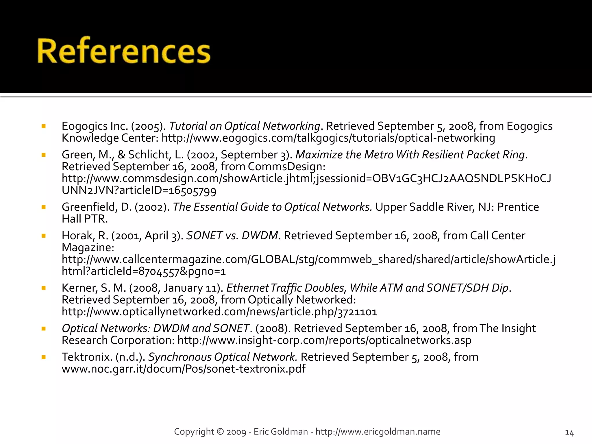 Evolution Of The Public Network