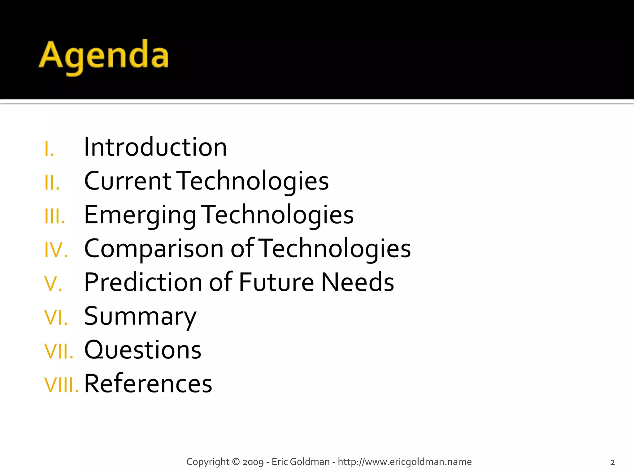 Evolution Of The Public Network