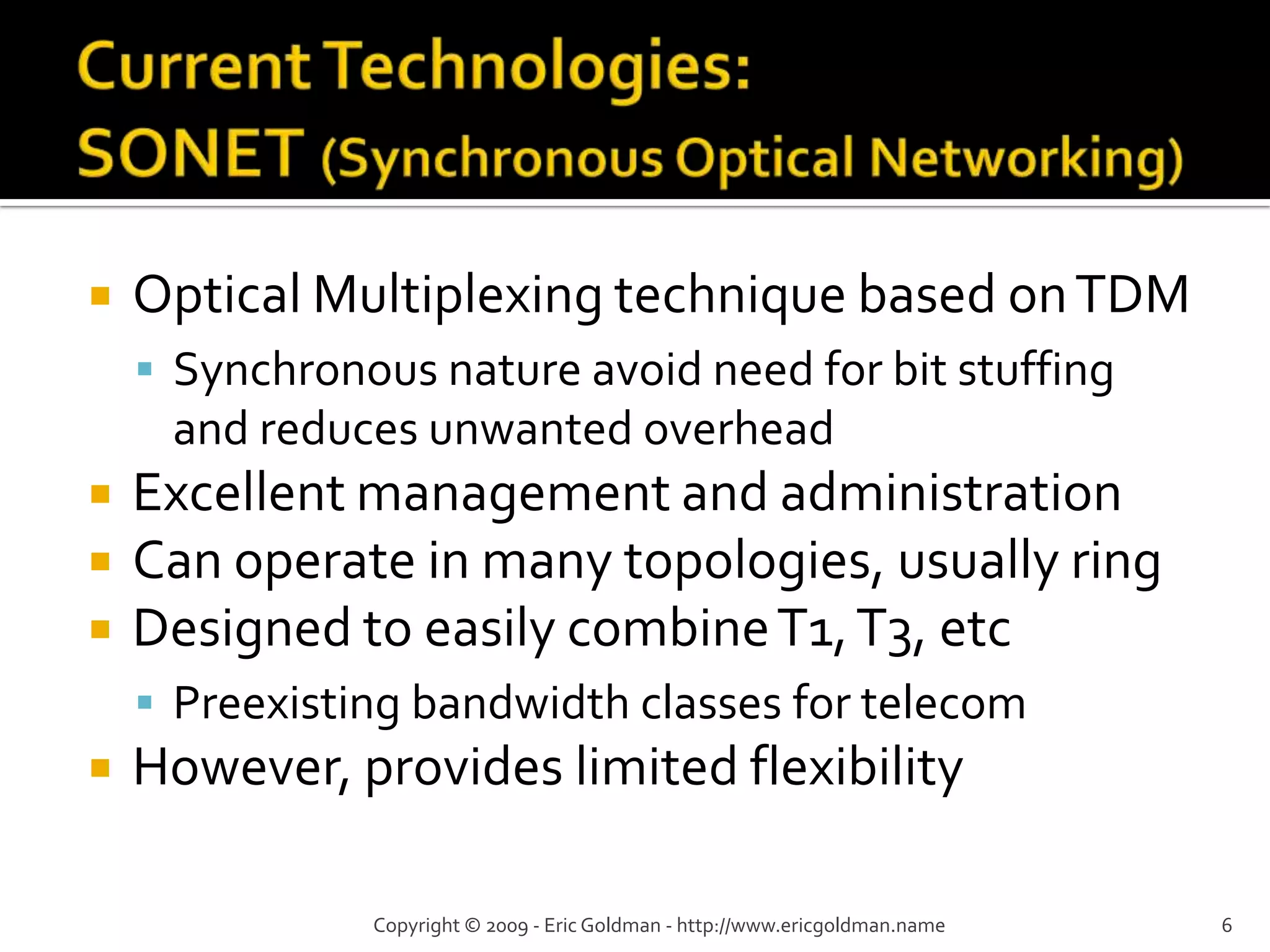 Evolution Of The Public Network