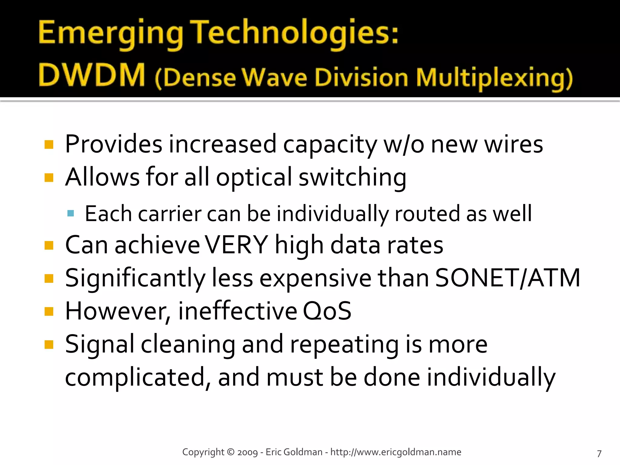 Evolution Of The Public Network