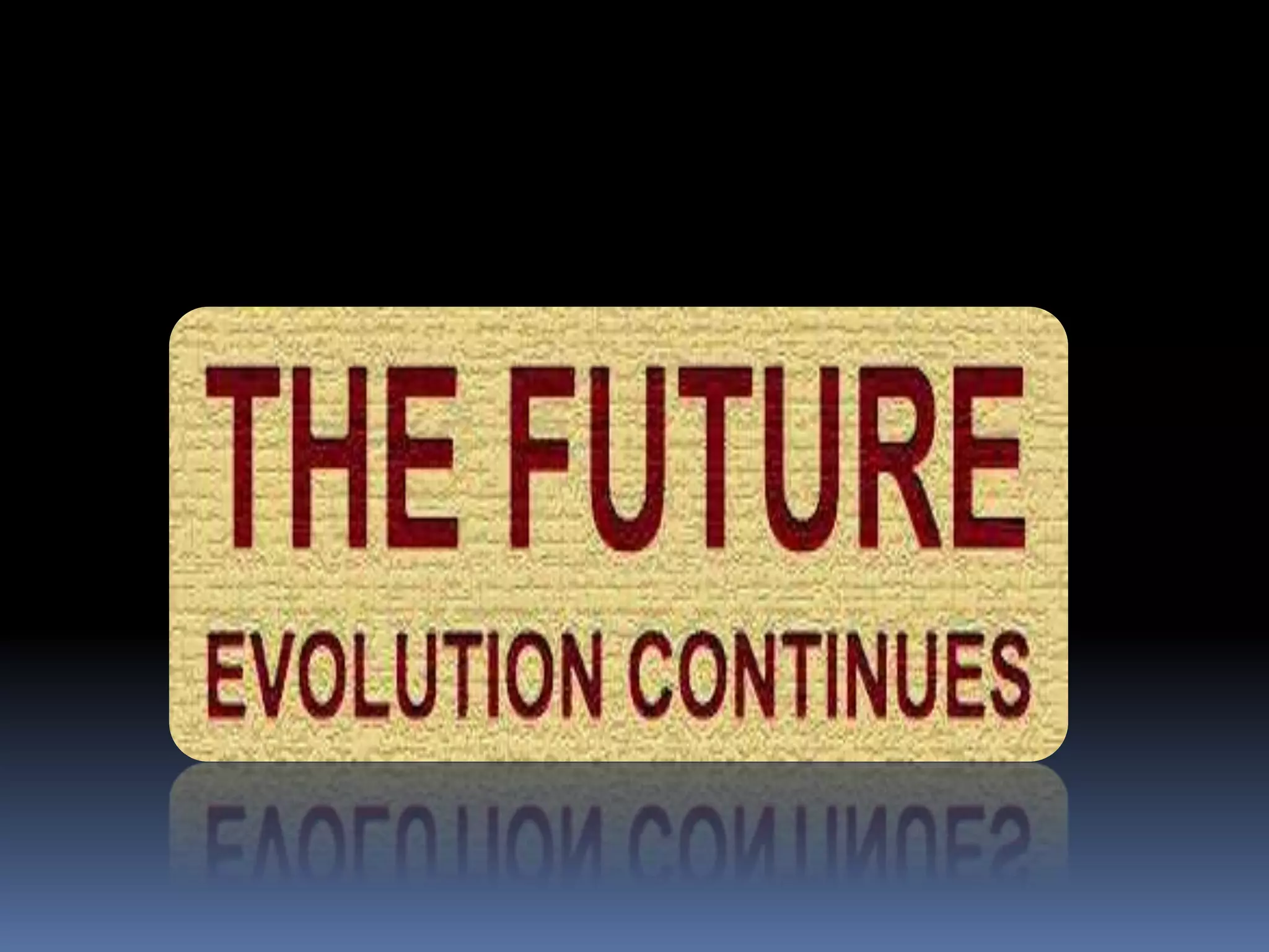 Evolution of the web