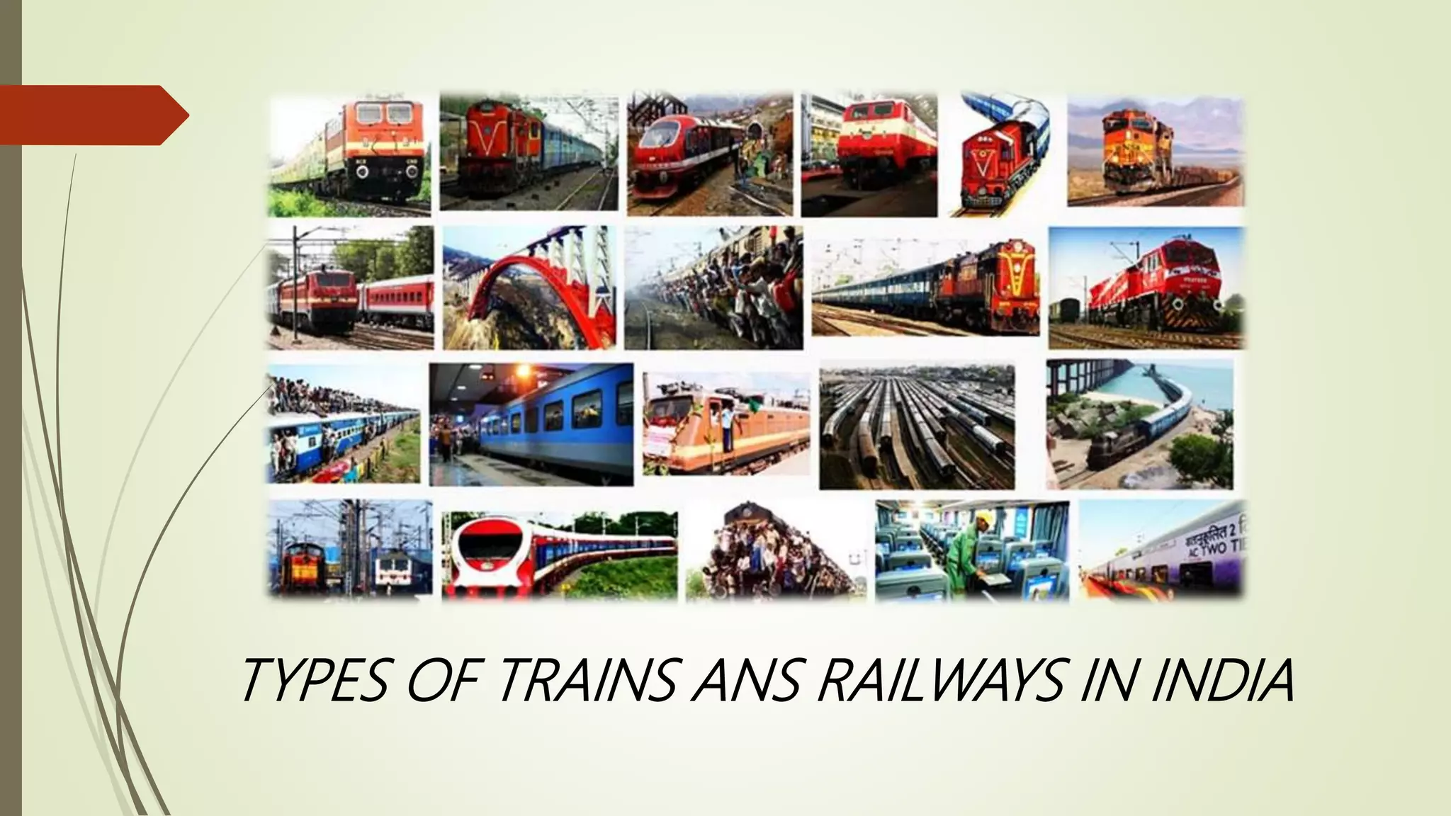 Evolution of Rail Transport in India | PPTX