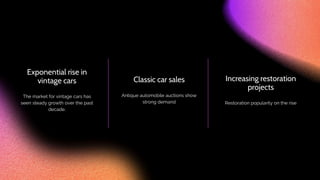 Vintage car evolution: exploring classic automobiles | PPT