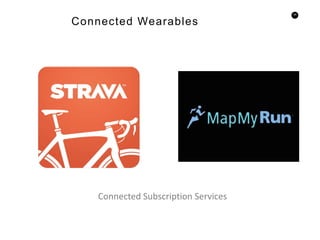 59
Connected Wearables
Connected Subscription Services
 