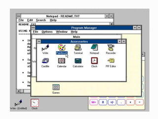 Evolution of windows | PPTX