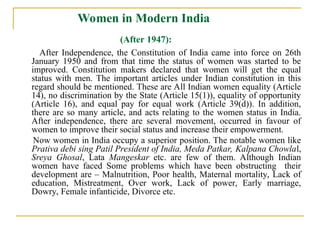 EVOLUTION OF WOMEN STATUS IN INDIA POWER POINT.ppt