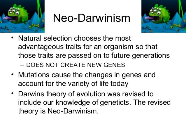 Natural Selection Does Not Create Perfect Organisms Natural Selection Does Not Create Perfect Organisms