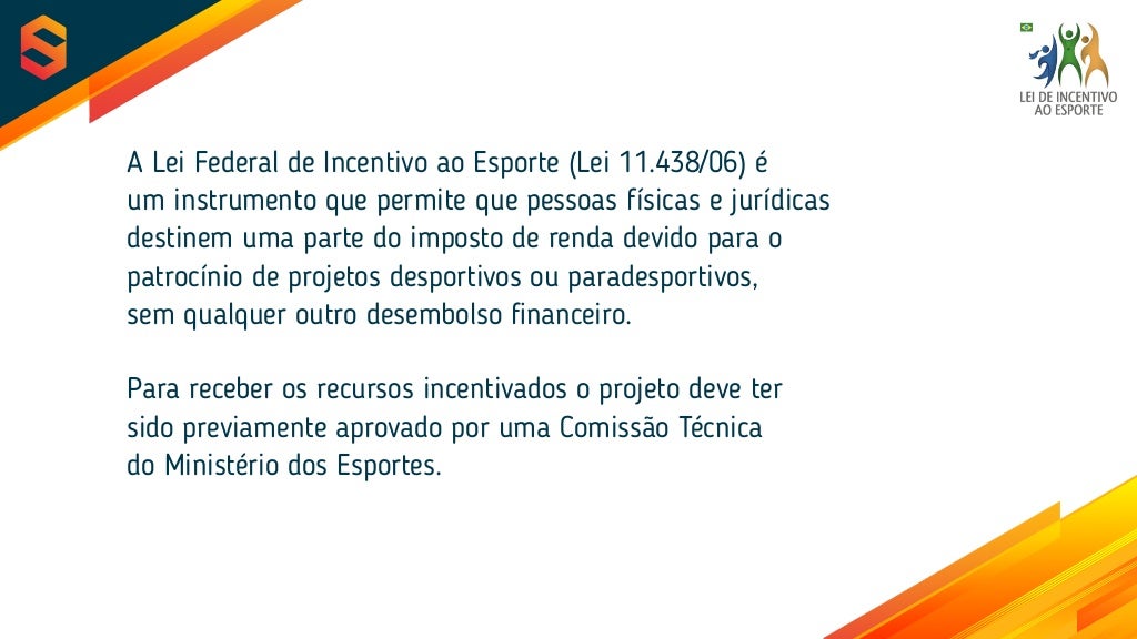 Lei Federal de Incentivo ao Esporte