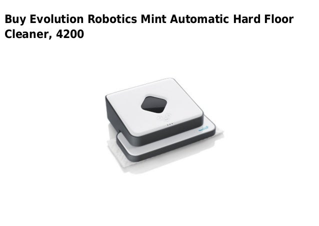 Evolution Robotics Mint Automatic Hard Floor Cleaner 4200