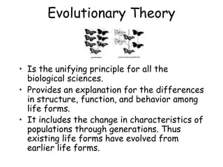Evolution theories | PPT