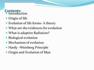 Evolution xii | PPT