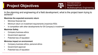 An introduction to Evolution of a Subsea Project | PDF