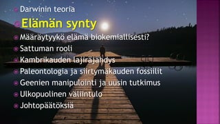 Evoluutioteoria ja tiede fi 12.1.2021