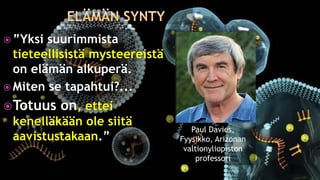 Evoluutioteoria ja tiede fi 12.1.2021