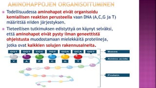 Evoluutioteoria ja tiede fi 12.1.2021