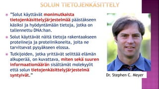 Evoluutioteoria ja tiede fi 12.1.2021
