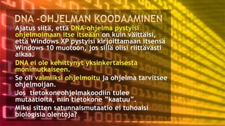 Evoluutioteoria ja tiede fi 12.1.2021