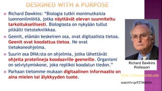 Evoluutioteoria ja tiede fi 12.1.2021
