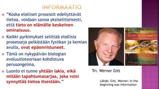 Evoluutioteoria ja tiede fi 12.1.2021