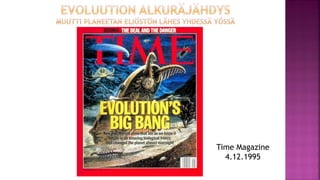 Evoluutioteoria ja tiede fi 12.1.2021