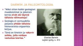 Evoluutioteoria ja tiede fi 12.1.2021
