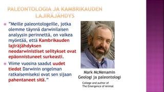 Evoluutioteoria ja tiede fi 12.1.2021