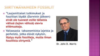 Evoluutioteoria ja tiede fi 12.1.2021