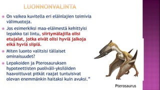 Evoluutioteoria ja tiede fi 12.1.2021