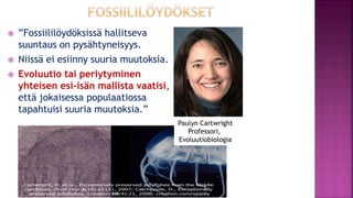 Evoluutioteoria ja tiede fi 12.1.2021