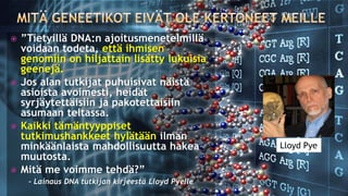 Evoluutioteoria ja tiede fi 12.1.2021