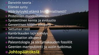 Evoluutioteoria ja tiede fi 12.1.2021